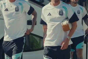 备战世界杯！阿根廷在堪萨斯城的首堂训练课
